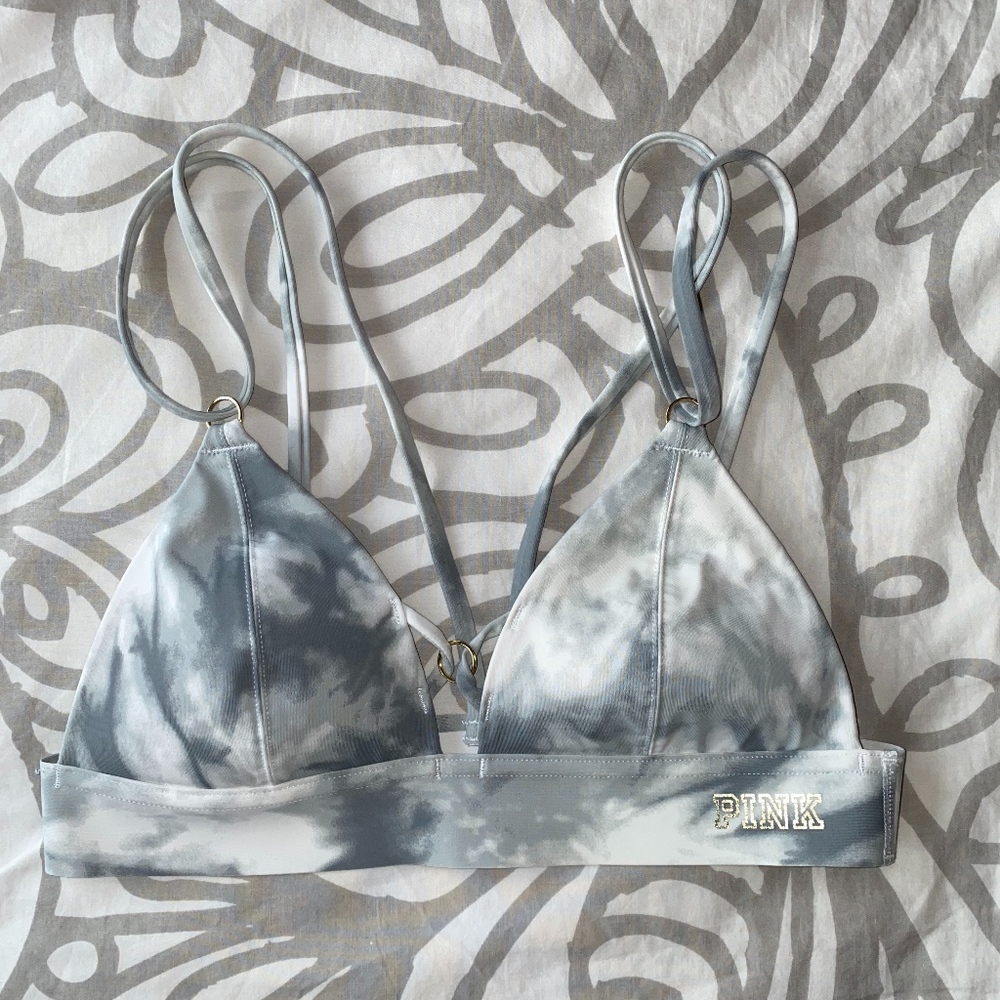 VS PINK Bonded Triangle Bralette/Sports Bra (XS/S)
